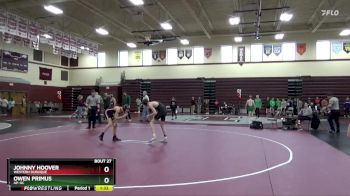 JV-7 lbs Quarterfinal - Owen Primus, AP-GC vs Johnny Hoover, Western Dubuque