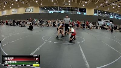 96 lbs Round 3 - James Hin, Cali Red vs John Rodak, Quest