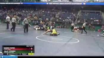 3 lbs Champ. Round 1 - Salif Conneh, Eastern Guilford vs Kaden Tatro, Cedar Ridge