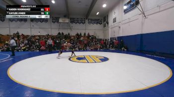 124 lbs Cons. Round 3 - Kaden Rodriguez, Hollister vs Caylen Jones, Tracy