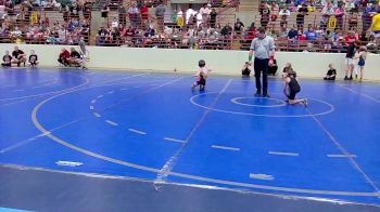 52-55 lbs Semifinal - Zane Bedingfield, Backyard Brawlers Wrestling Club vs Gabe Turner, Hornet Wrestling Club