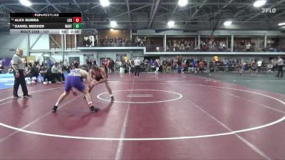 157 lbs Cons. Round 3 - Alex Bumba, Loras vs Daniel Meeker, Wartburg