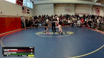 140 lbs Champ. Round 1 - Nadyne Moses, Farmington vs Lillian Fenberg, Durango