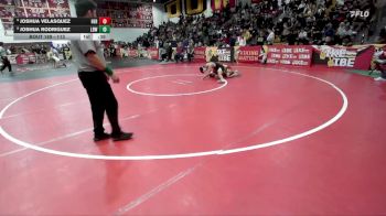 113 lbs Cons. Round 1 - Joshua Velasquez, Heritage vs Joshua Rodriguez, Long Beach Wilson