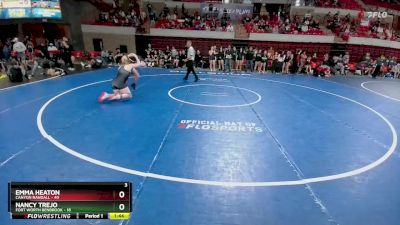 185 lbs Round 1 (8 Team) - Emma Heaton, Canyon Randall vs Nancy Trejo, Fort Worth Benbrook