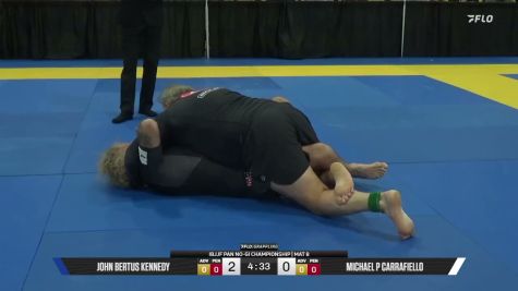 Michael P Carrafiello vs John Bertus Kennedy 2026 Pan IBJJF Jiu-Jitsu No-Gi Championship