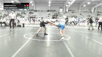 145 lbs Consi Of 8 #1 - Connor Welock, MA vs Isaiah Ebersbach, CA