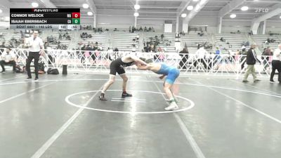 145 lbs Consi Of 8 #1 - Connor Welock, MA vs Isaiah Ebersbach, CA