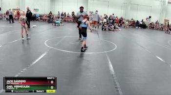 52 lbs Round 1 (8 Team) - Jack Sanders, Mat Assassins vs Cael Vermeulen, CTWHALE