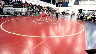 144 lbs Cons. Round 2 - Thiago Cosio, Oxnard vs Devin Brown, Villa Park