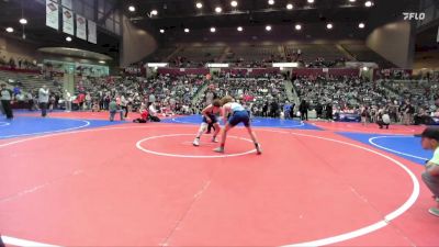 132 lbs Semifinal - Callan Katzer, Saints Wrestling Club vs August Langston, Beebe Badgers Wrestling Club