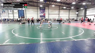120 lbs Consi Of 32 #1 - Hunter Finegan, NM vs Chris Phillips, GA