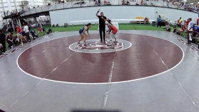 140 lbs Jordyn Parker, Texas Blue vs Ayaka Naddy, California Blue