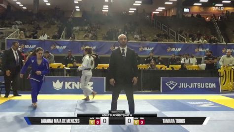 Janaina Maia De Menezes vs Tamara Toros 2026 Pan Jiu Jitsu IBJJF Championship