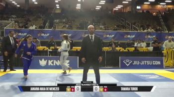 Janaina Maia De Menezes vs Tamara Toros 2026 Pan Jiu Jitsu IBJJF Championship