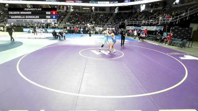 152 lbs Champ. Round 1 - Celeste Minardi, Scarsdale vs Gabriella Gonzales, Phoenix