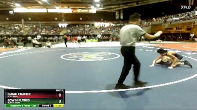 120 lbs Champ. Round 1 - Edwin Flores, Bonita Vista vs Isaiah Cramer, Post Falls