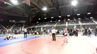 83 lbs 2nd Place - Tyrus Connors, Buffalo Outlaws vs Miles Jackson, Eastside United