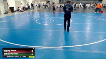 150 lbs Placement (4 Team) - Adrian Naser, NRHEG vs Drew Sprenger, Springfield