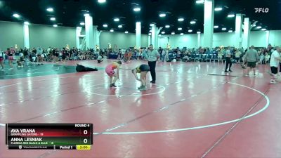 135 lbs Round 4 (8 Team) - Anna Lesniak, Florida Red Black & Blue vs Ava Vrana, Grappling Gators