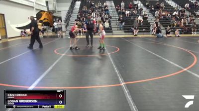 12U-3 lbs Round 1 - Cash Riddle, Osage vs Logan Gregerson, Other