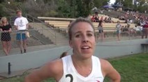 Nicole Schappert new 1500 PR in 2nd place at 2012 Mt. SAC Relays