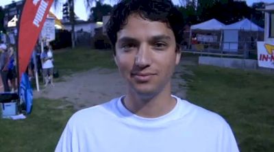 David Monico with Bring Back the Mile at 2012 Mt SAC Relays