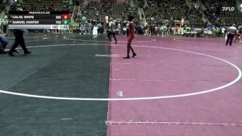 6A 113 lbs Champ. Round 2 - Cal-el White, Saraland vs Samuel Hunter, Percy Julian