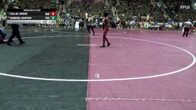 6A 113 lbs Champ. Round 2 - Cal-el White, Saraland vs Samuel Hunter, Percy Julian