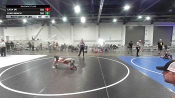 70 lbs 2nd Place - Casa Du, Coast Wr Acd vs Luke Minich, Shootbox WC