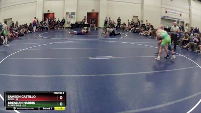 150 lbs Round 3 (6 Team) - Samson Castillo, Idaho vs Brendan Nardin, Illinois Gold