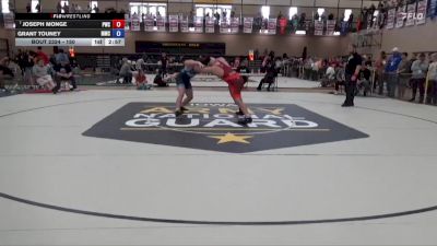 190 lbs Cons. Round 5 - Joseph Monge, Powerhouse Wrestling Club vs Grant Touney, Maroon Mat Club
