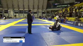 DANILO HAMAZAKI vs MARCO VINICIUS MENDES BRITO 2023 World Jiu-Jitsu IBJJF Championship