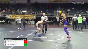 133 lbs Quarterfinal - Rahsun Lawrence, East Carolina University vs Mason Blank, Penn State - Mont Alto
