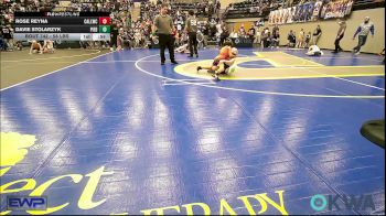 58 lbs 3rd Place - Rose Reyna, Carl Albert vs Davie Stolarzyk, Piedmont