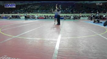 200 lbs Consi Of 32 #1 - Caden Brown, Harrah vs Orlando Bingham, Enid Junior High