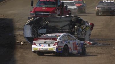 Buddy Kofoid Collides Violently With Lapped Car During ARCA Race At Springfield