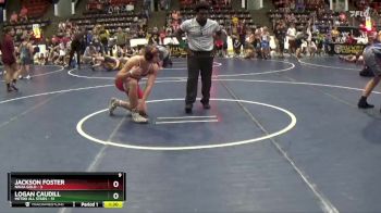 200 lbs Round 1 (4 Team) - Jackson Foster, Ninja Gold vs Logan Caudill, Metro All Stars