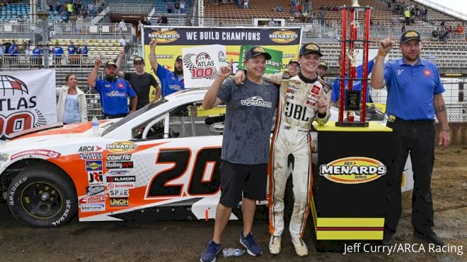 Jesse Love Wins Chaotic ARCA Race On Dirt At Springfield