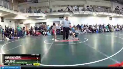 70 lbs Semifinal - Kannon Parrish, Team Jeff Wrestling Club vs Alec Blair, New Castle Youth Wrestling Club