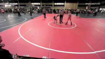 90 lbs Quarterfinal - Gracin Jones, Conrad WC vs Kaiden Lepe, Pounders WC