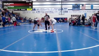 215 lbs Semifinal - Cale McPeek, Pawnee vs Kaleb Smith, EDISON PREP