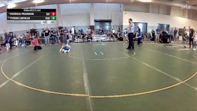 62 lbs Cons. Round 3 - Patrick Pearson, Falls Church vs Tyson Linville, Smithfield Youth Wrestling