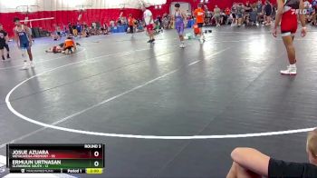 113 lbs Round 3 (6 Team) - Josue Azuara, Weyauwega-Fremont vs Ermuun Urtnasan, Glenbrook South