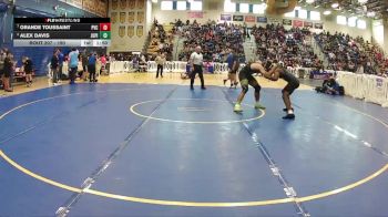 190 lbs Quarterfinal - Orande Toussaint, Park Vista Community vs Alex Davis, Jupiter