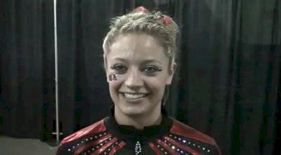 Jaime Pisani, fired up for Event Finals