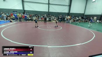 71-77 lbs Quarterfinal - Jimmie Fewell, Cowboy Mat Club vs Daniel Webster, Newberg Mat Club