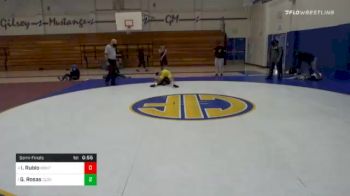 126 lbs Semifinal - Isaiah Rubio, Montgomery Santa Rosa vs George Rosas, Clovis