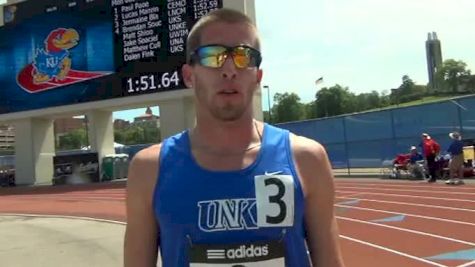 Paul Pape Karnage! 800 Champ 2012 Kansas Relays