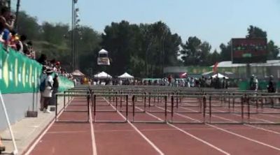 W 100H (Elite TRACKSIDE VIEW- Perry vs Hayes, 2012 Mt. SAC Relays)